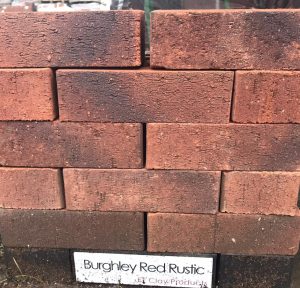 Forterra Burghley Red Rustic Brick packs of 495.