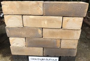 Traditional Brick & Stone Olde English Buff Multi Brick packs of 552.