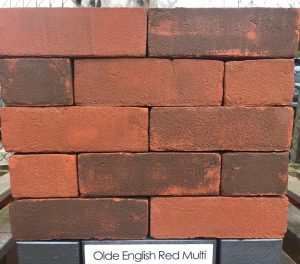 Traditional Brick & Stone Olde English Red Multi Brick packs of 552.
