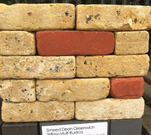 Wienerberger Greenwich Yellow Multi Rustica Brick packs of 400.