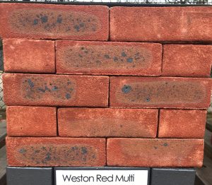 Ibstock Weston Red Multi Brick packs of 500.