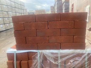 Wienerberger Durham Claret Stock Brick packs of 500.