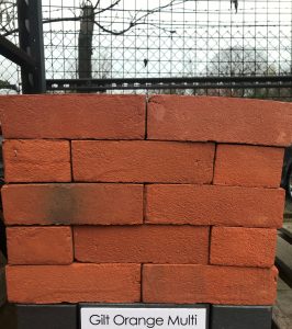 Wienerberger Gilt Orange Multi Brick packs of 500.