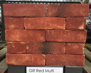 Wienerberger New Red Gilt Multi Brick packs of 500.