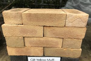 Wienerberger Gilt Yellow Multi Brick packs of 500.