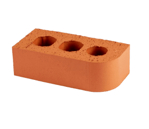 WIENERBERGER BN1.2 Single Bullnose Brick Solid Red