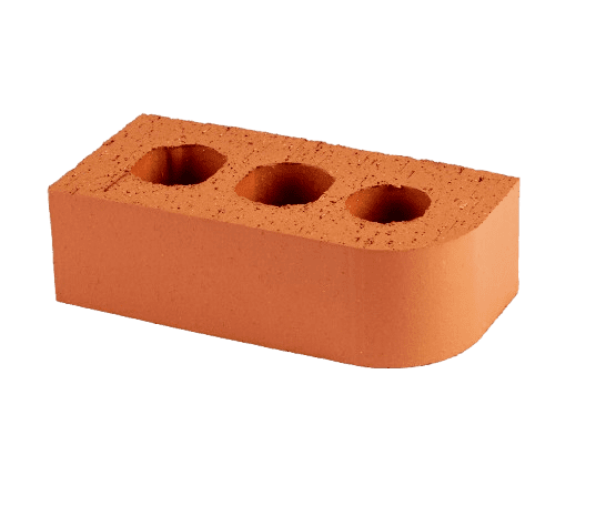 WIENERBERGER BN1.2 Single Bullnose Brick Solid Red